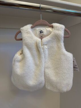 Baby B’gosh Faux Fur Vest 24M NWT